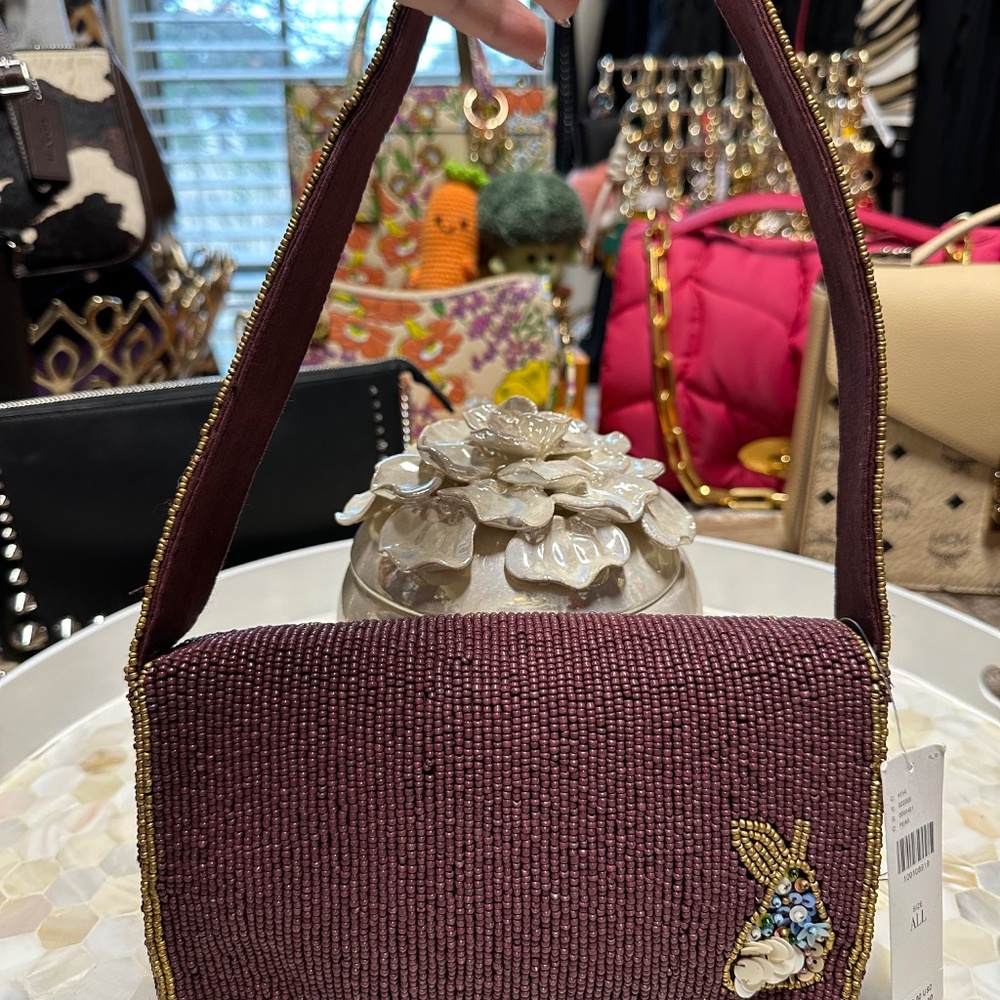 NWT Anthropology Beaded Handbag So Nice! - Picture 4 of 7